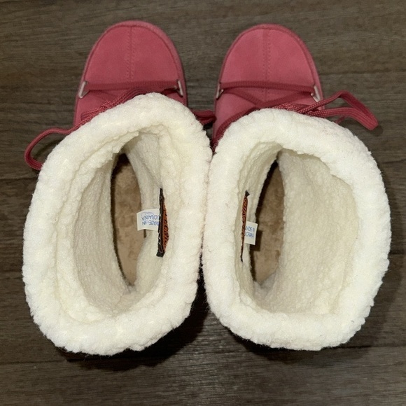 Tecnica Moon Boots Suede Butter Mid Boots Ciclamino - Picture 5 of 8